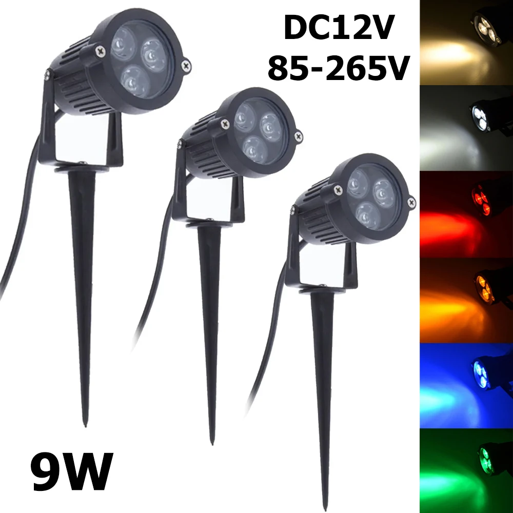 9W Waterproof LED Lawn Lights Garden 12V Landscape Lighting Red Outdoor Spot Light Exterior Halloween Decorations Terrace
9W Waterproof LED Lawn Lights Garden 12V Landscape Lighting Red Outdoor Spot Light Exterior Halloween Decorations Terrace