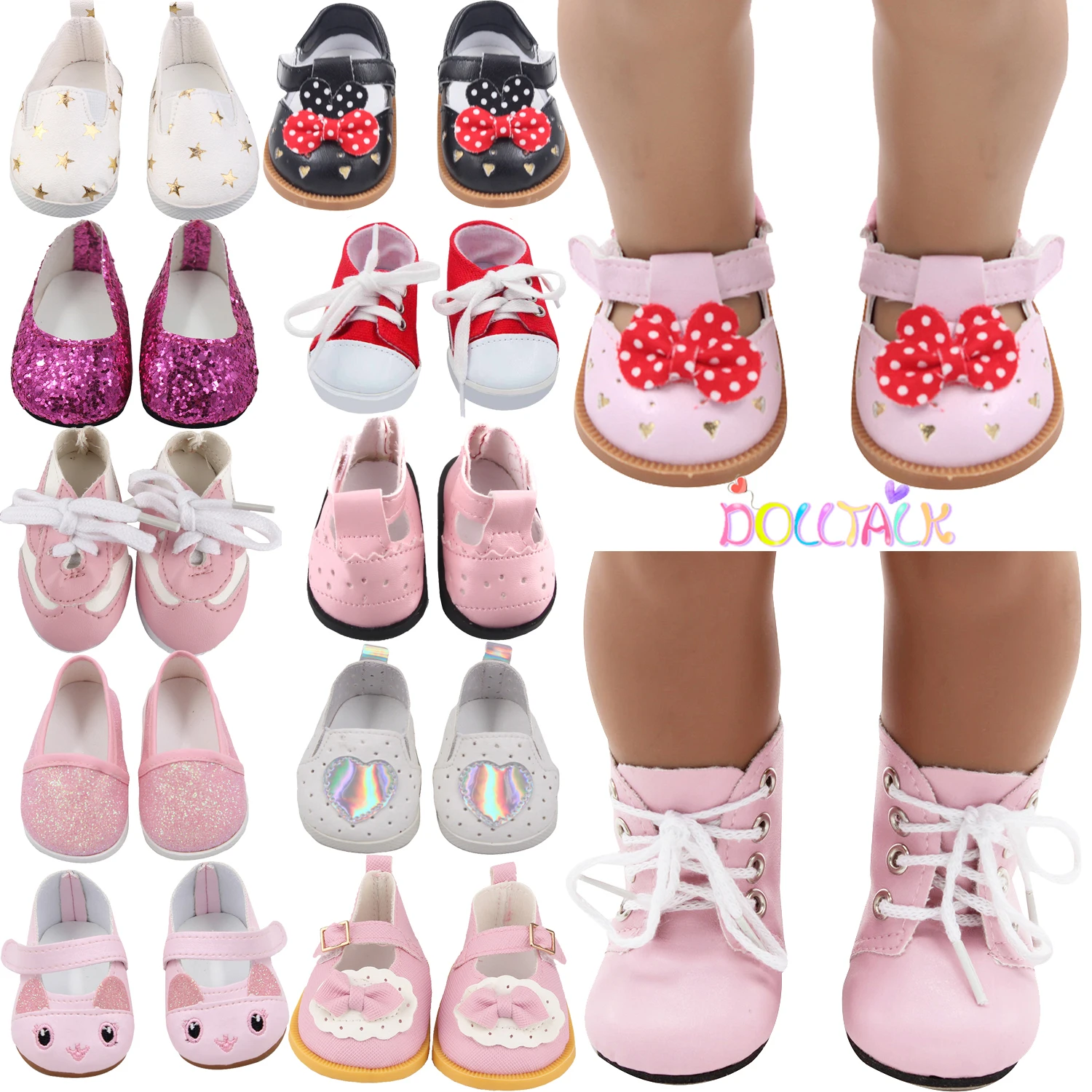 7 Cm Doll Shoes Clothes Handmade Boots For American 18 Inch Girl&43Cm Baby New Born,OG Doll Accessories Shoes Gift Festival Toy
7 Cm Doll Shoes Clothes Handmade Boots For American 18 Inch Girl&43Cm Baby New Born,OG Doll Accessories Shoes Gift Festival Toy