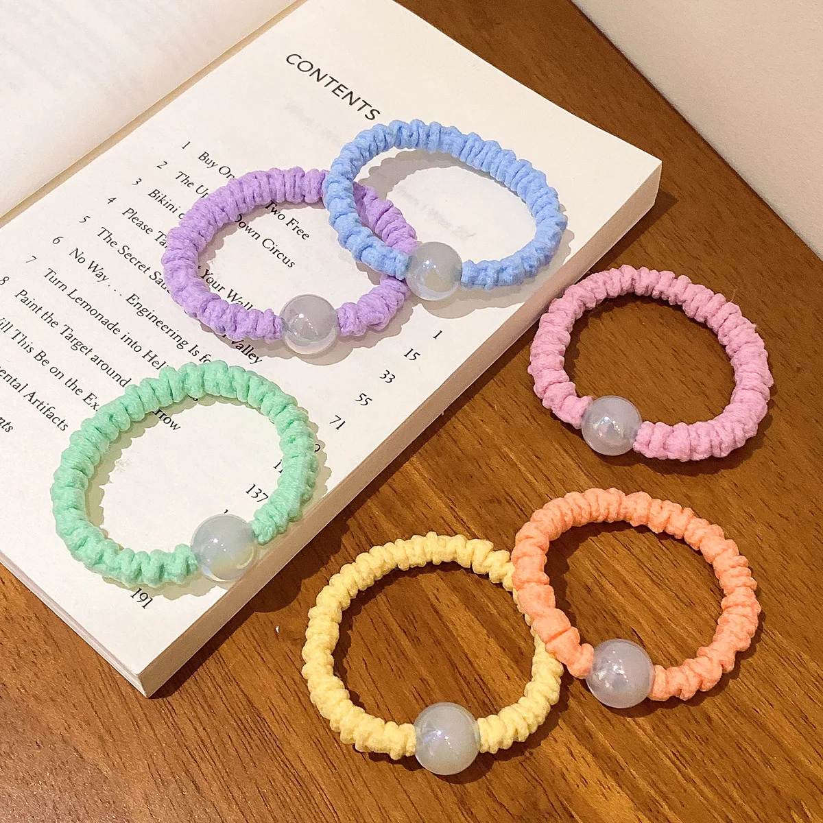 2pcs/ Candy Color Tie Ponytail Rope Hair Ornament Female High Elastic Rubber Band Small Intestine Scrunchie Hair Ornament
2pcs/ Candy Color Tie Ponytail Rope Hair Ornament Female High Elastic Rubber Band Small Intestine Scrunchie Hair Ornament