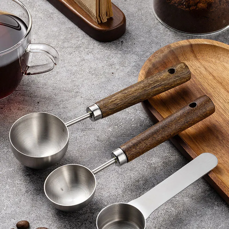 Solid Wood Measuring Cup and Spoon Set Kitchen Baking Tool with Scale Measuring Spoon Stainless Steel Measuring Spoon
Solid Wood Measuring Cup and Spoon Set Kitchen Baking Tool with Scale Measuring Spoon Stainless Steel Measuring Spoon