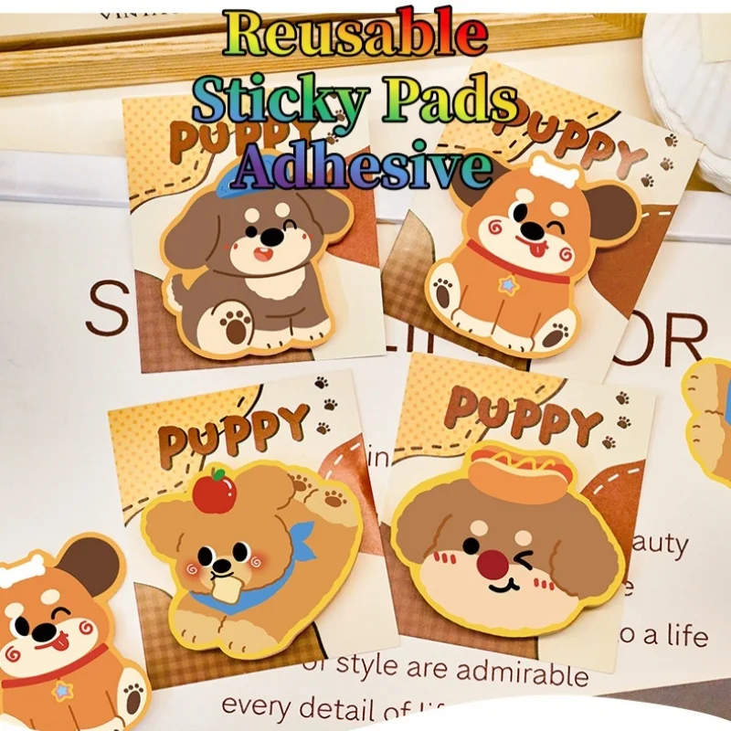 Cute Pet Dog Sticky Notes, Reusable Adhesive Pads for Student Planners & Journaling, School Stationery for Study, Work & Home
Cute Pet Dog Sticky Notes, Reusable Adhesive Pads for Student Planners & Journaling, School Stationery for Study, Work & Home
