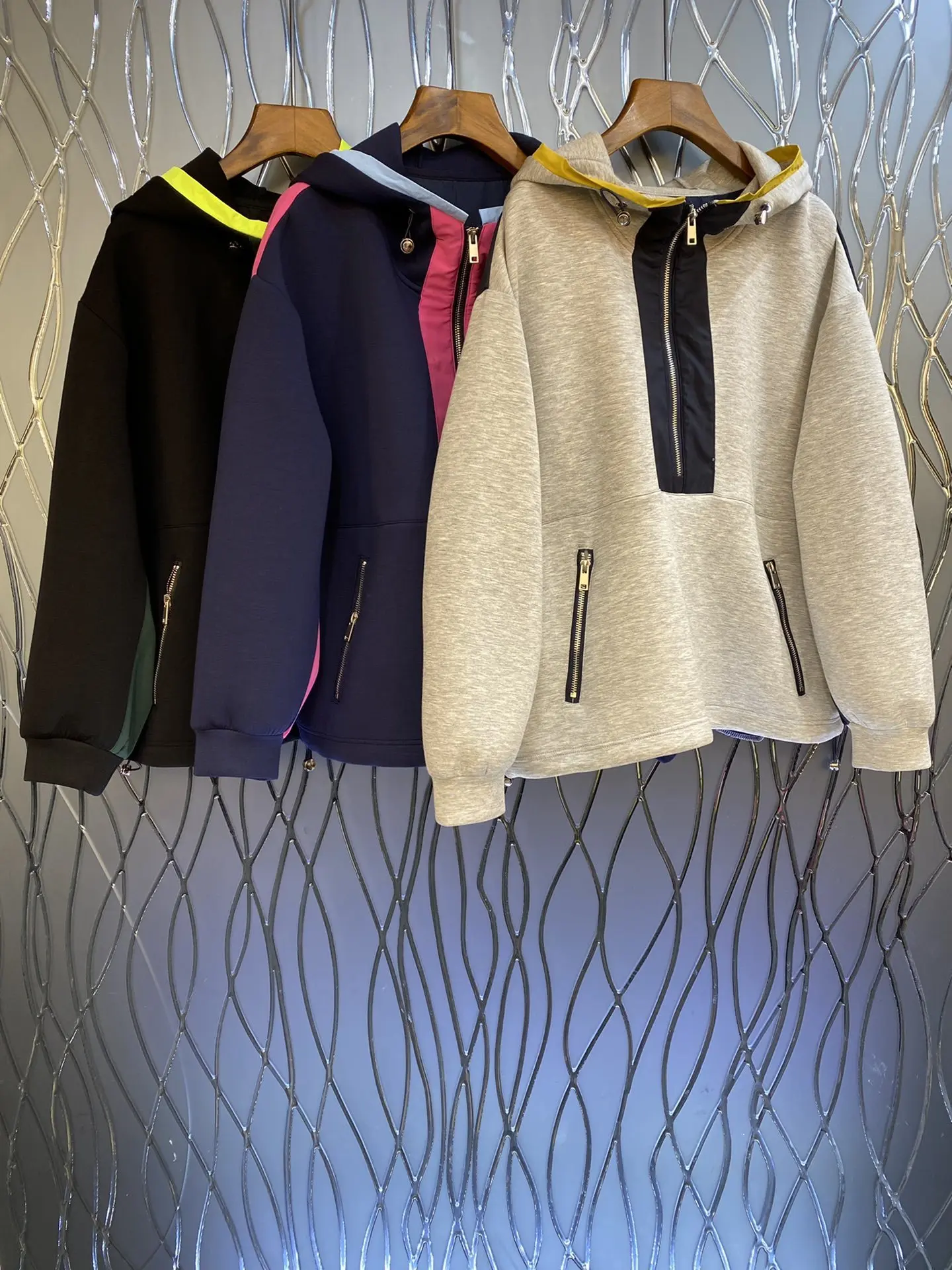 New 2023 Winter Autumn And Women's ClothingHalf Cardigan Hooded Sweater 1024
New 2023 Winter Autumn And Women's ClothingHalf Cardigan Hooded Sweater 1024