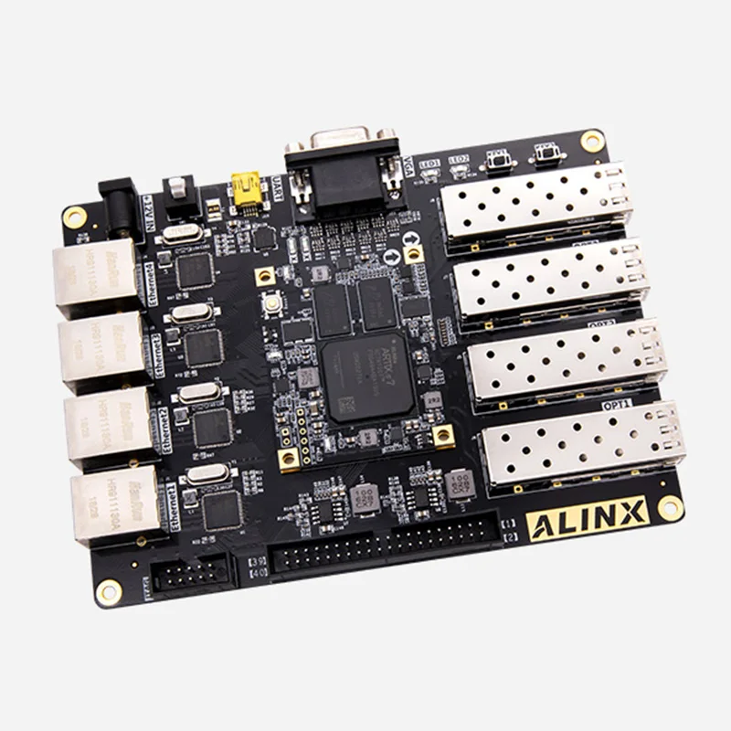 ALINX AX7101 FPGA Evaluation Kit XILINX Artix-7 Development Board SFP XC7A100T A7 SOM Industrial Grade Gigabit Ethernet
ALINX AX7101 FPGA Evaluation Kit XILINX Artix-7 Development Board SFP XC7A100T A7 SOM Industrial Grade Gigabit Ethernet