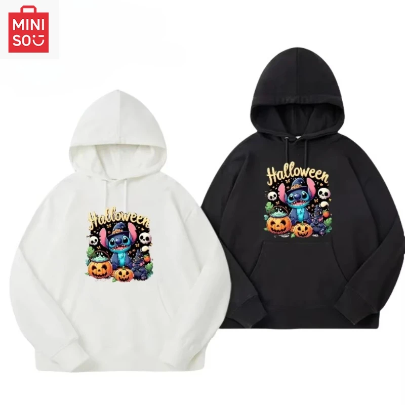 Disney Stitch Halloween Limited Print Sweater High Quality New Men's and Women's Hooded Sweater Long Sleeve Pullover Hooded Top
Disney Stitch Halloween Limited Print Sweater High Quality New Men's and Women's Hooded Sweater Long Sleeve Pullover Hooded Top