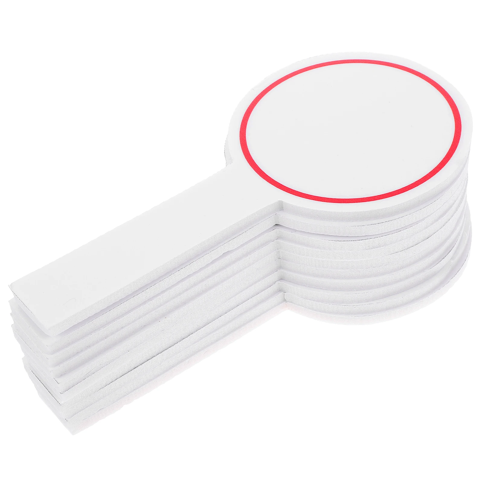 20pcs Mini Whiteboard Handheld Dry Erase Paddles Blank Writing Board Classroom Auction Scoreboards Student Supplies Portable
20pcs Mini Whiteboard Handheld Dry Erase Paddles Blank Writing Board Classroom Auction Scoreboards Student Supplies Portable