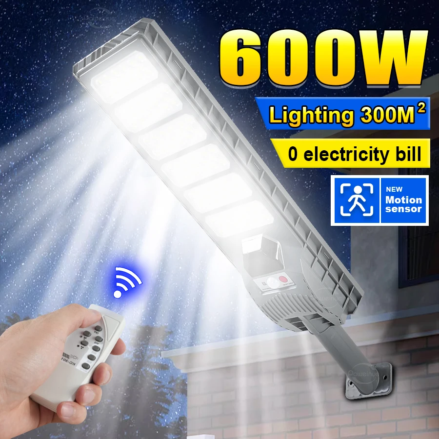 New 30000LM Super Bright Solar Led Outdoor Lighting IP65 with Motion Sensor Solar Powered Lamp Led Solar Solar Light for Outdoor
New 30000LM Super Bright Solar Led Outdoor Lighting IP65 with Motion Sensor Solar Powered Lamp Led Solar Solar Light for Outdoor