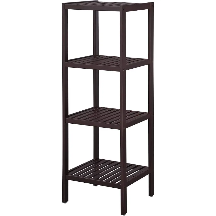 4Tier Bamboo Bathroom Shelf Narrow Shelving Unit Multifunctional Storage Rack Corner Rack for Kitchen Living Room Bedroom Entry
4Tier Bamboo Bathroom Shelf Narrow Shelving Unit Multifunctional Storage Rack Corner Rack for Kitchen Living Room Bedroom Entry