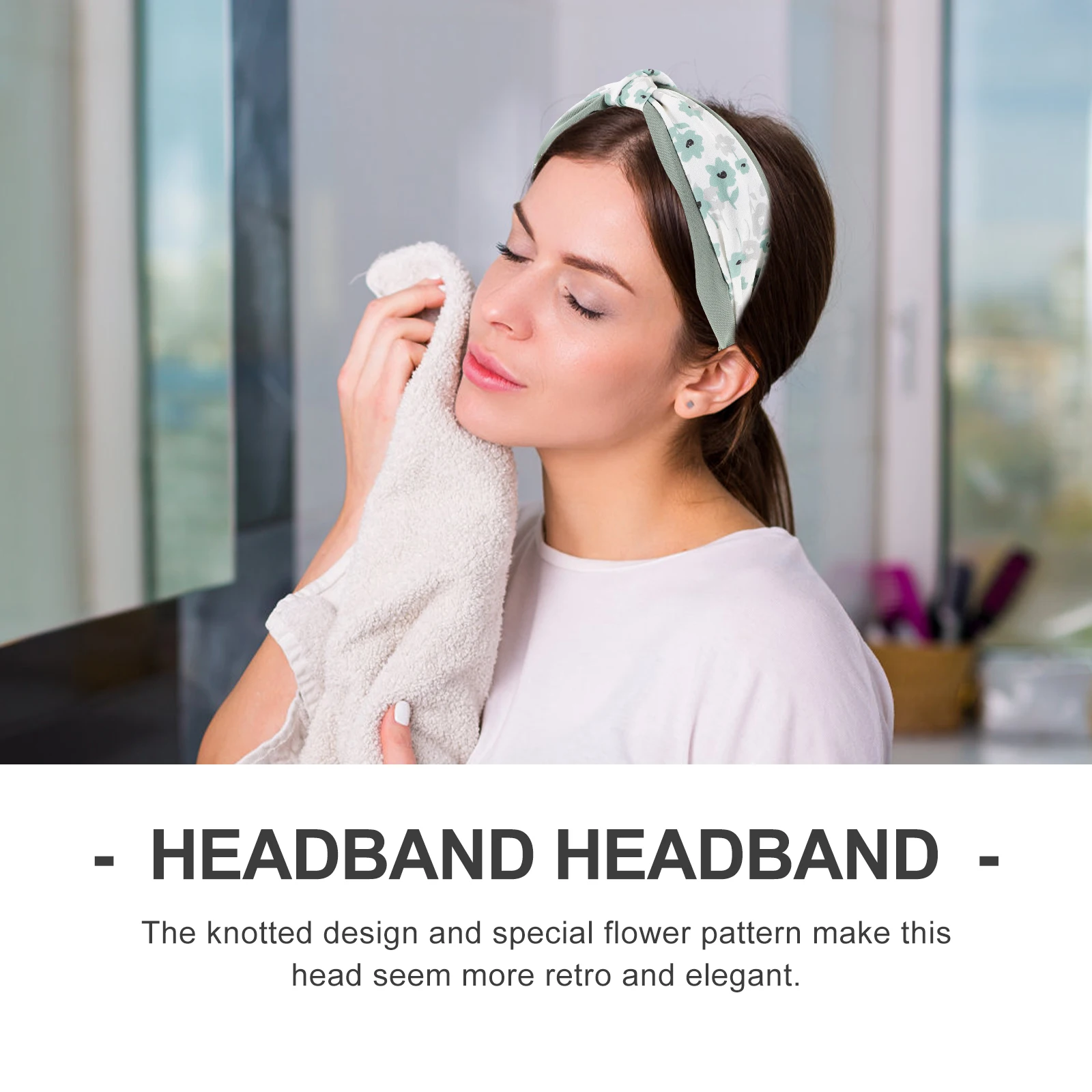 Printed Headbands Women Green Flower Knotted Comfortable Stylish Turban Universal Size Fashion Hair Accessories 
Printed Headbands Women Green Flower Knotted Comfortable Stylish Turban Universal Size Fashion Hair Accessories