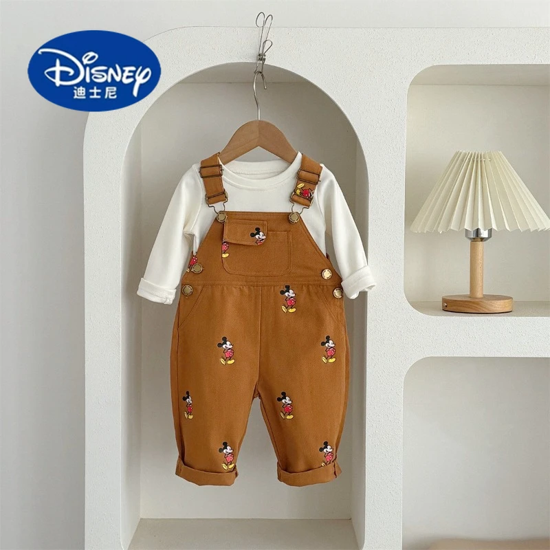 Disney Baby Overalls 2-Piece Set | Trendy Suspenders & T-shirt Romper | Spring/Fall Outfit
Disney Baby Overalls 2-Piece Set | Trendy Suspenders & T-shirt Romper | Spring/Fall Outfit