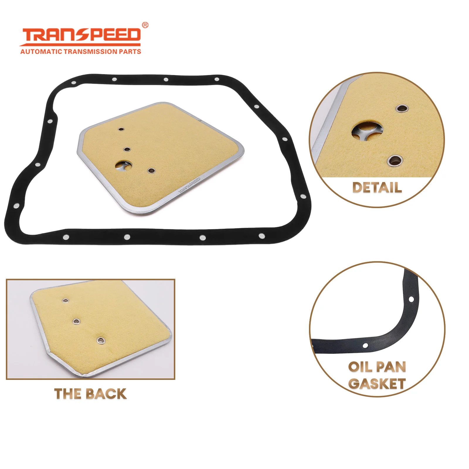 TRANSPEED A518 46RE 46RH Auto Transmission Oil Filter 3515996 8126042 Oil Pan Gasket For DODGE RAM 1500-3500 JEEP GRAND 1998 ON
TRANSPEED A518 46RE 46RH Auto Transmission Oil Filter 3515996 8126042 Oil Pan Gasket For DODGE RAM 1500-3500 JEEP GRAND 1998 ON