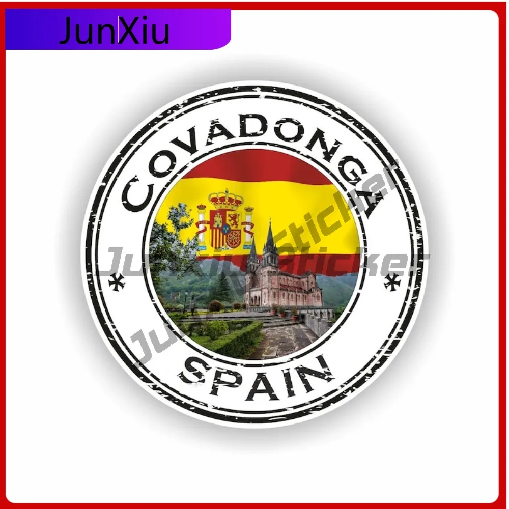 Covadonga Spain Seal Stylish Motorcycle Waterproof Vinyl Round Art Sticker Stylish Bumper Funny Sticker Decoration Helmet
Covadonga Spain Seal Stylish Motorcycle Waterproof Vinyl Round Art Sticker Stylish Bumper Funny Sticker Decoration Helmet