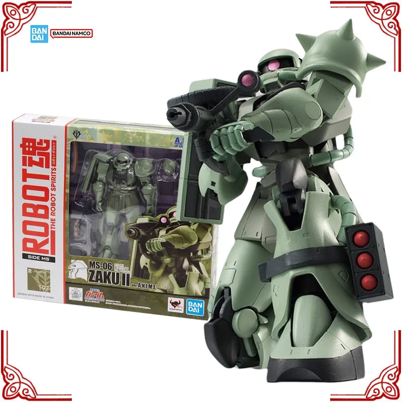В наличии Оригинальный комплект модели Bandai Gundam Robot Spirits MS-06 Zaku II Ver, коллекция аниме-фигурок, готовая модель, игрушки, подарок
В наличии Оригинальный комплект модели Bandai Gundam Robot Spirits MS-06 Zaku II Ver, коллекция аниме-фигурок, готовая модель, игрушки, подарок