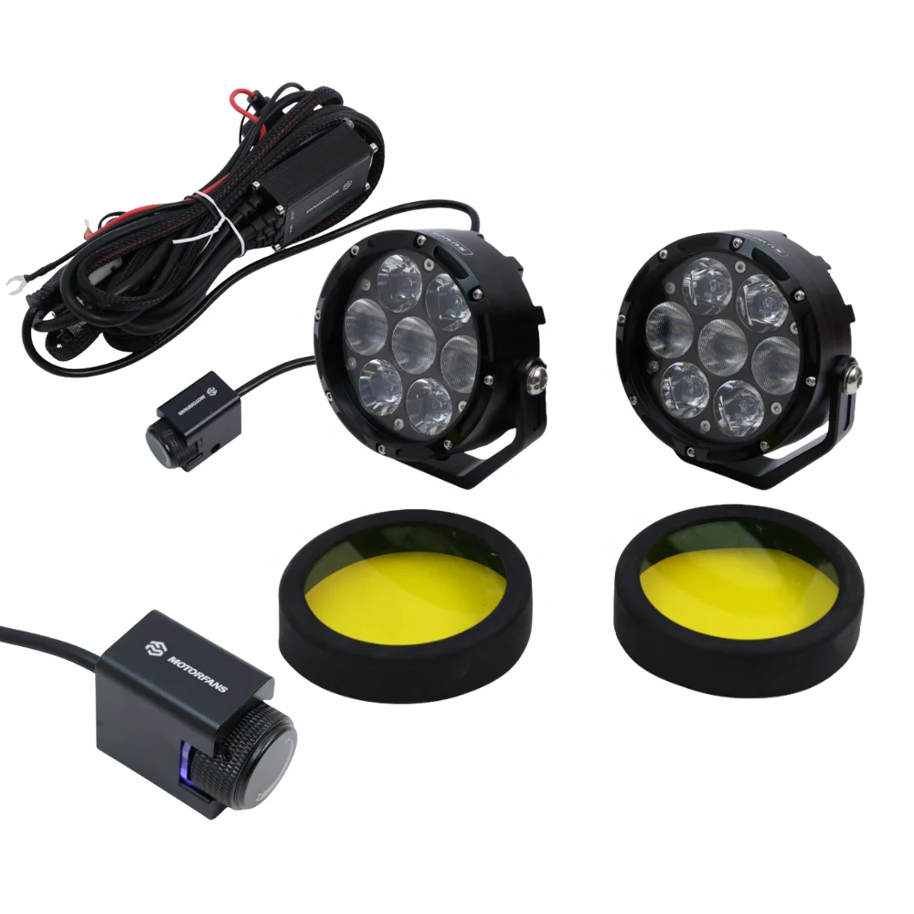 70w CNC Aluminum Motorcycle Spotlight Assist Fog Driving Brighter IP68 Waterproof LED Off-Road Universal Light
70w CNC Aluminum Motorcycle Spotlight Assist Fog Driving Brighter IP68 Waterproof LED Off-Road Universal Light