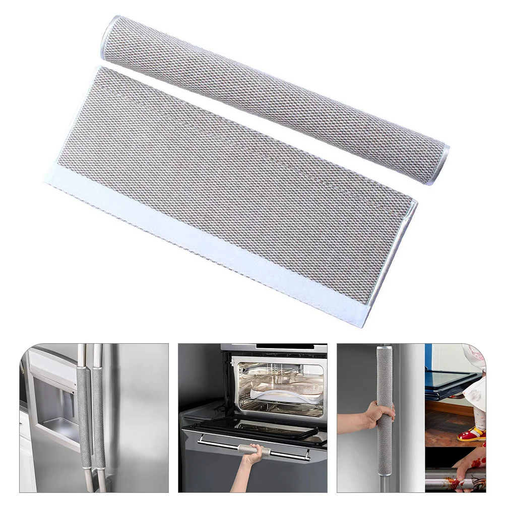 2Pcs Kitchen Handle Cover Washable Appliance Handle Protector for Fridge Oven Microwave Washer Cabinet Stove
2Pcs Kitchen Handle Cover Washable Appliance Handle Protector for Fridge Oven Microwave Washer Cabinet Stove