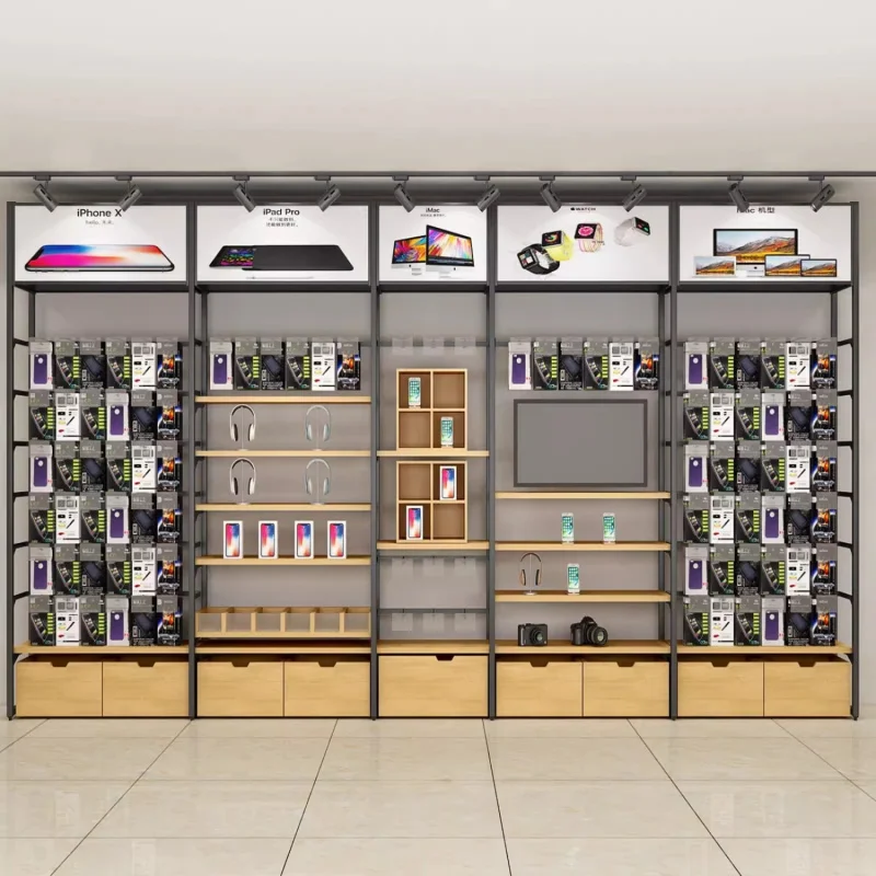 Custom Miniso Style Premium Display Stand Phone Accessories, Digital Light Box, Jewelry Showcase, Cosmetic Display Rack, Sid
Custom Miniso Style Premium Display Stand Phone Accessories, Digital Light Box, Jewelry Showcase, Cosmetic Display Rack, Sid