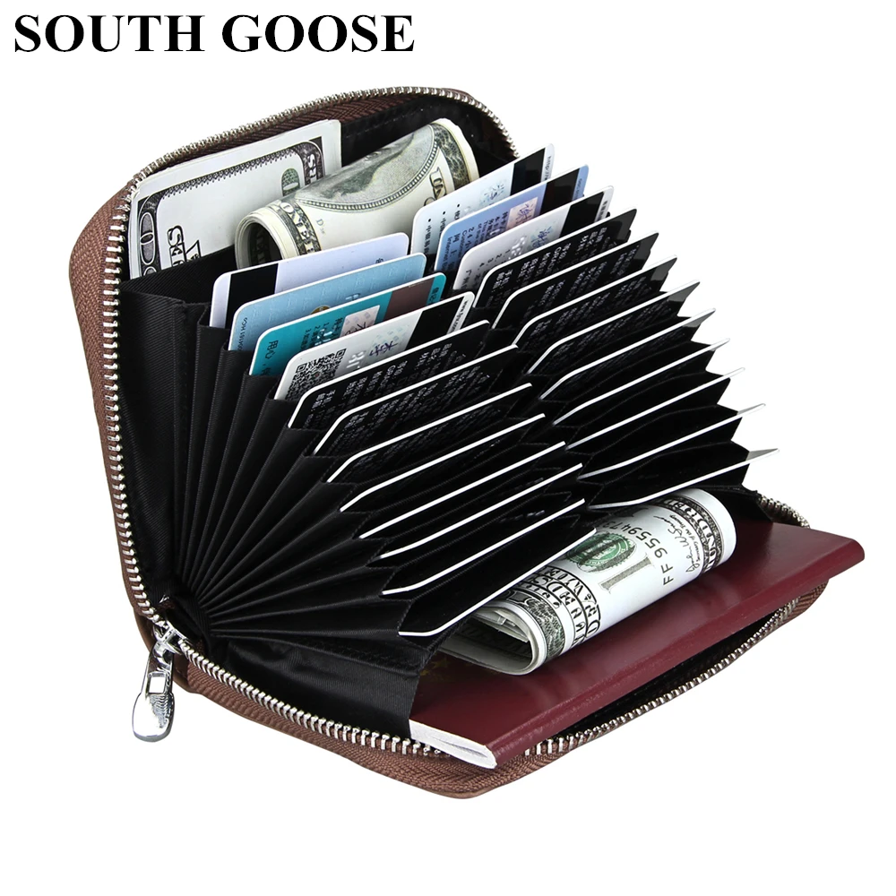 RFID Blocking Unisex Card Wallets Genuine Leather Organ Credit Card Holder Men Business Card Case Women Short Wallets Coin Purse
RFID Blocking Unisex Card Wallets Genuine Leather Organ Credit Card Holder Men Business Card Case Women Short Wallets Coin Purse