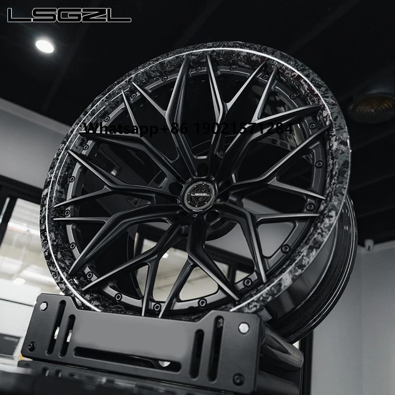 Carbon Fiber Wheel Hot Selling Forged Aluminum Alloy Rims for Luxury C8 Ferrari 5x114.3 Deep Concave 16-26 Inch Wheel
Carbon Fiber Wheel Hot Selling Forged Aluminum Alloy Rims for Luxury C8 Ferrari 5x114.3 Deep Concave 16-26 Inch Wheel