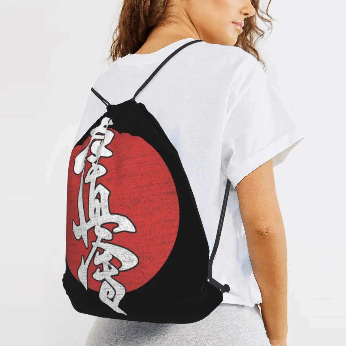 Kyokushin Karate Kanji Taijutsu Backpacks Fashion Drawstring Bundle Pocket Sports Bag Book Bags for Man Woman School
Kyokushin Karate Kanji Taijutsu Backpacks Fashion Drawstring Bundle Pocket Sports Bag Book Bags for Man Woman School