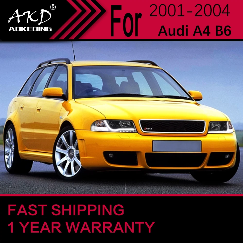 Автомобильные фары для Audi A4 B6 светодиодный, передняя фара 2001-2004, передняя фара Drl, объектив проектора, автомобильные аксессуары
Автомобильные фары для Audi A4 B6 светодиодный, передняя фара 2001-2004, передняя фара Drl, объектив проектора, автомобильные аксессуары