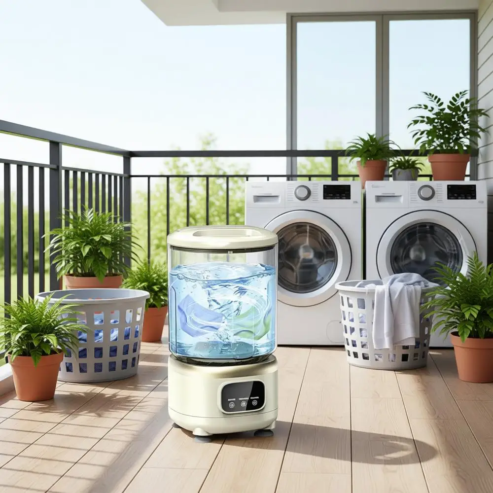 Портативная стиральная машина с дренажным шлангом и отжимной корзиной, 3 цикла (стирка, ополаскивание и отжим), емкость 2 л для бережной стирки нижнего белья, носков
Портативная стиральная машина с дренажным шлангом и отжимной корзиной, 3 цикла (стирка, ополаскивание и отжим), емкость 2 л для бережной стирки нижнего белья, носков