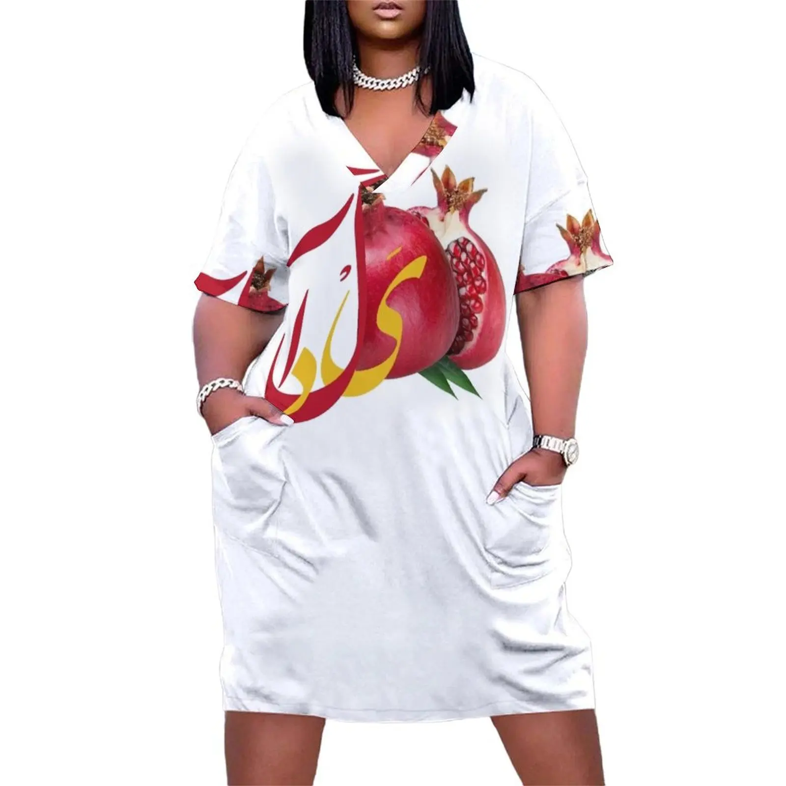 YALDA Loose Pocket Dress african dresses for woman Women's summer dress
YALDA Loose Pocket Dress african dresses for woman Women's summer dress