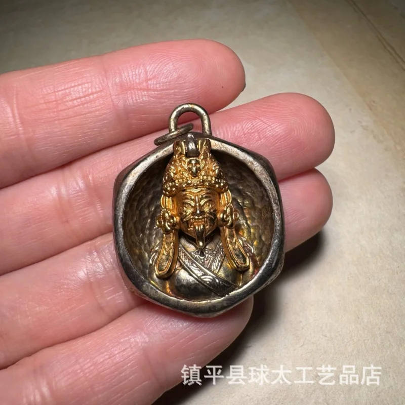 Tibetan Style Brass Past Life and Current Life Zakila Mask PendantDIYBuddhist Bead Jewelry Accessories Phone Chain
Tibetan Style Brass Past Life and Current Life Zakila Mask PendantDIYBuddhist Bead Jewelry Accessories Phone Chain