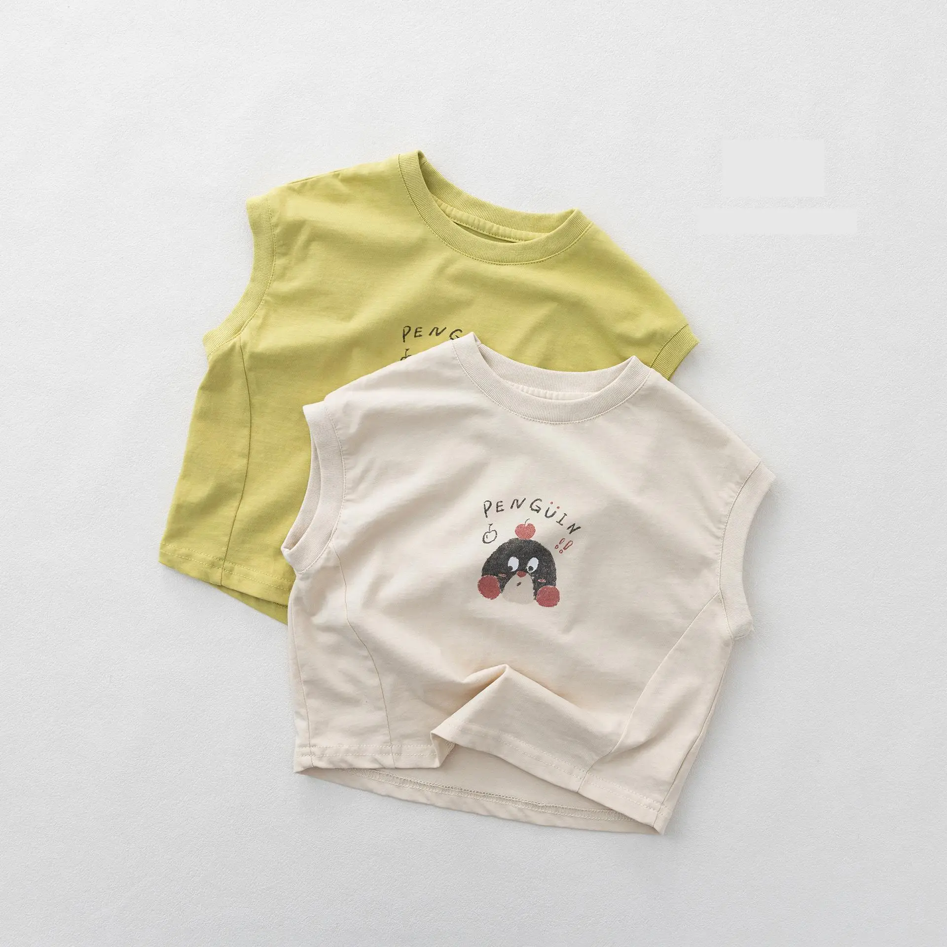 2026 Summer New Children Sleeveless T Shirts Cotton Boys Cartoon Print Vest Toddler Girls Fashion Casual Tops Kids Clothes
2026 Summer New Children Sleeveless T Shirts Cotton Boys Cartoon Print Vest Toddler Girls Fashion Casual Tops Kids Clothes