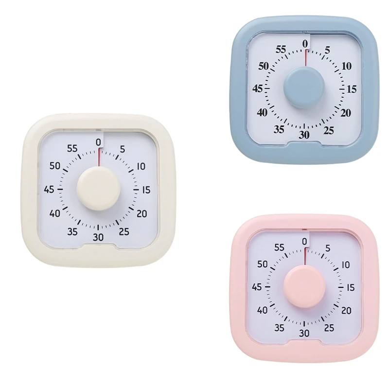 Silent Visual Timer 60-Minute Stopwatch Alarm Clock Countdown Timer With Stand Visualization Kitchen Cooking Timer-AD03
Silent Visual Timer 60-Minute Stopwatch Alarm Clock Countdown Timer With Stand Visualization Kitchen Cooking Timer-AD03