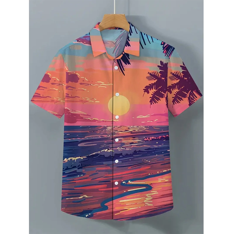 Floral Palm Tree 3d Print Shirts Fashion Hawaiian Shirt Short Sleeve Casual Beach Shirts Boys Single-Breasted Blouse Button Tops
Floral Palm Tree 3d Print Shirts Fashion Hawaiian Shirt Short Sleeve Casual Beach Shirts Boys Single-Breasted Blouse Button Tops