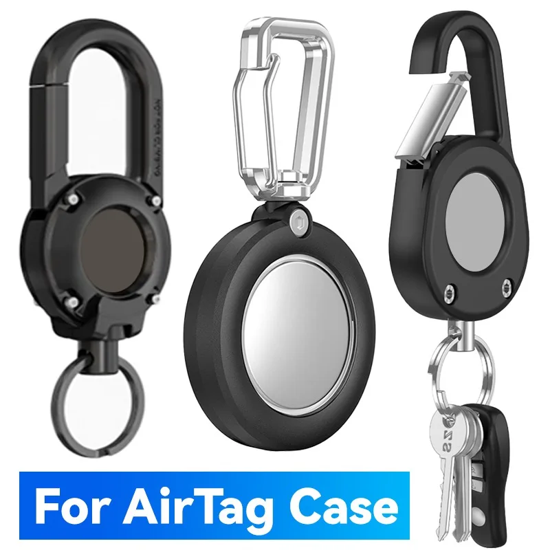 Carabiner Keychain Holder for For Apple Airtag Bluetooth Tracker Protective for Keys Bag Dog Collar Luggage Anti-Lost Clip Case
Carabiner Keychain Holder for For Apple Airtag Bluetooth Tracker Protective for Keys Bag Dog Collar Luggage Anti-Lost Clip Case