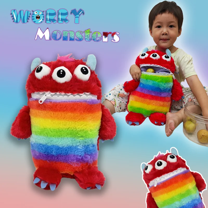 TreasuringU 2025 New Kawaii Colorful Monsters Plush Toys Cartoon Worries Monster Stuffed Dolls Pillow Christmas Birthday Gifts
TreasuringU 2025 New Kawaii Colorful Monsters Plush Toys Cartoon Worries Monster Stuffed Dolls Pillow Christmas Birthday Gifts