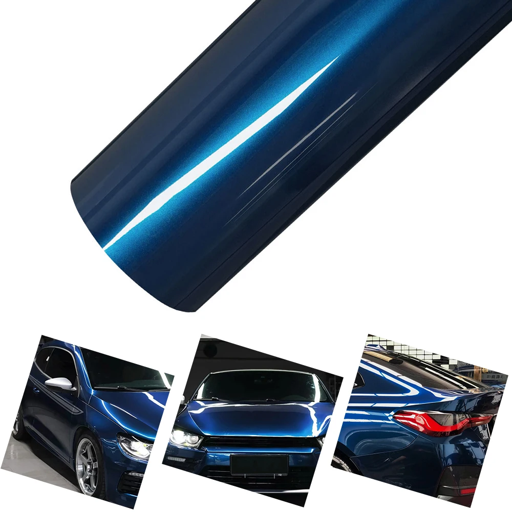 Car Vinyl Film PET Shadow Blue Metallice Auto Decal Sticker With Air Release Technology Motorcycle Car Body Decor Accessories
Car Vinyl Film PET Shadow Blue Metallice Auto Decal Sticker With Air Release Technology Motorcycle Car Body Decor Accessories
