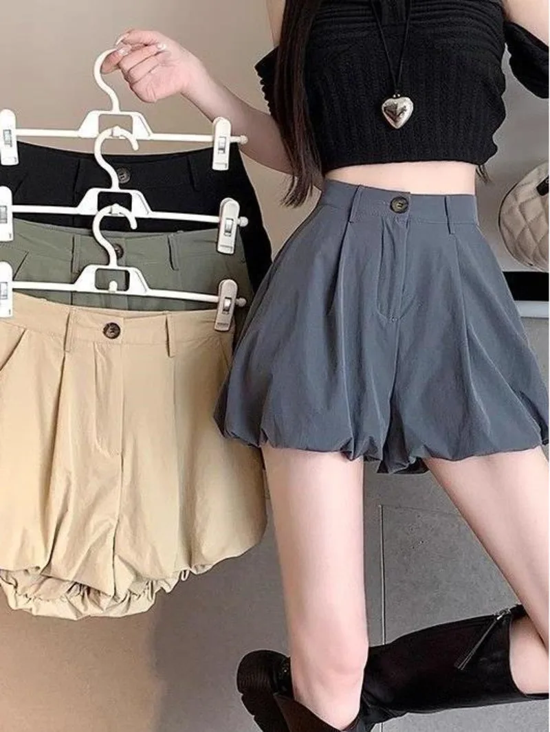 suit shorts fashionable women's summer thin style 2024 new small stature high waist slim and casual A-line wide leg pants G6KP
suit shorts fashionable women's summer thin style 2024 new small stature high waist slim and casual A-line wide leg pants G6KP