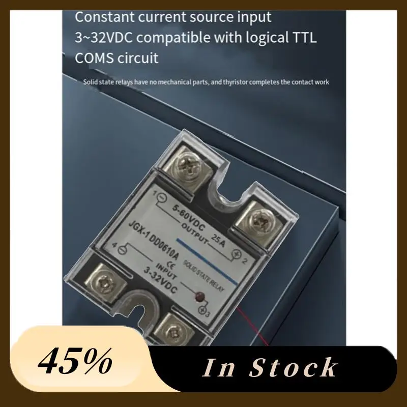 The New Single Phase Solid State Relay Single Phase SSR DC Control DC Solid State Relay
The New Single Phase Solid State Relay Single Phase SSR DC Control DC Solid State Relay