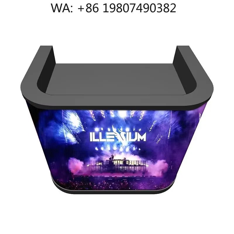 P1.86 P2 P2.5 Modular HD Pixel LED DJ Booth Front Desk Display Screen New Design for Indoor Stage Background Advertising
P1.86 P2 P2.5 Modular HD Pixel LED DJ Booth Front Desk Display Screen New Design for Indoor Stage Background Advertising