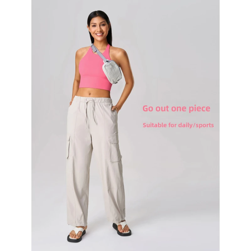 2025 New Women's Sexy Cut Out Nude Feel High Elastic Thin Yoga Vest With Semi Fixed Breast Pad Design Ideal For Fitness
2025 New Women's Sexy Cut Out Nude Feel High Elastic Thin Yoga Vest With Semi Fixed Breast Pad Design Ideal For Fitness