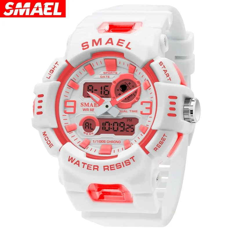 Smael Popular Watch Student Youth Vitality Candy Color Sports Multifunctional Electronic Watch
Smael Popular Watch Student Youth Vitality Candy Color Sports Multifunctional Electronic Watch