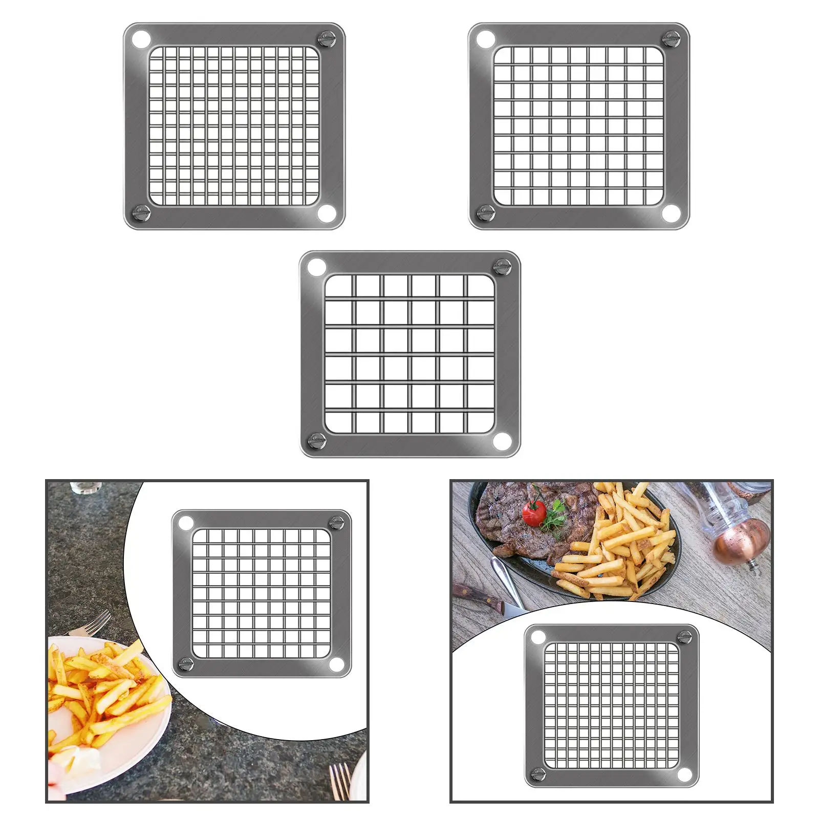Potato Slicer Blade Multifunctional Kitchen Gadgets Wear Resistant Potato Cutter for Carrots Onion Cucumbers Potatoes Household
Potato Slicer Blade Multifunctional Kitchen Gadgets Wear Resistant Potato Cutter for Carrots Onion Cucumbers Potatoes Household