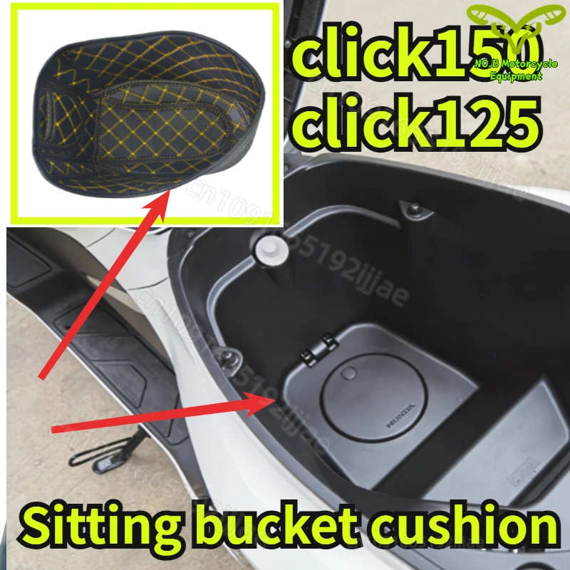 Подходит для мотоциклов CLICK150 и CLICK125: накладка на сиденье с подкладкой из искусственной кожи для обивки сиденья.
Подходит для мотоциклов CLICK150 и CLICK125: накладка на сиденье с подкладкой из искусственной кожи для обивки сиденья.