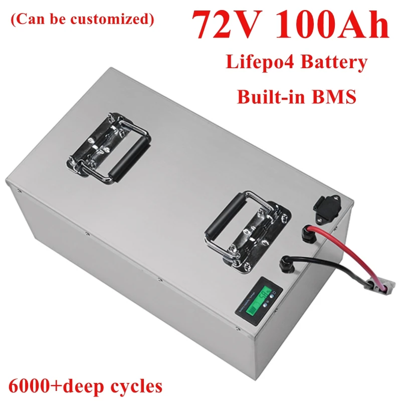 KF-Batterie veFepo4 72V 100Ah avec BMS puissant 7000w 10000w, pour voiture électrique à basse vitesse, avec chargeur 87.6V 10A
KF-Batterie veFepo4 72V 100Ah avec BMS puissant 7000w 10000w, pour voiture électrique à basse vitesse, avec chargeur 87.6V 10A