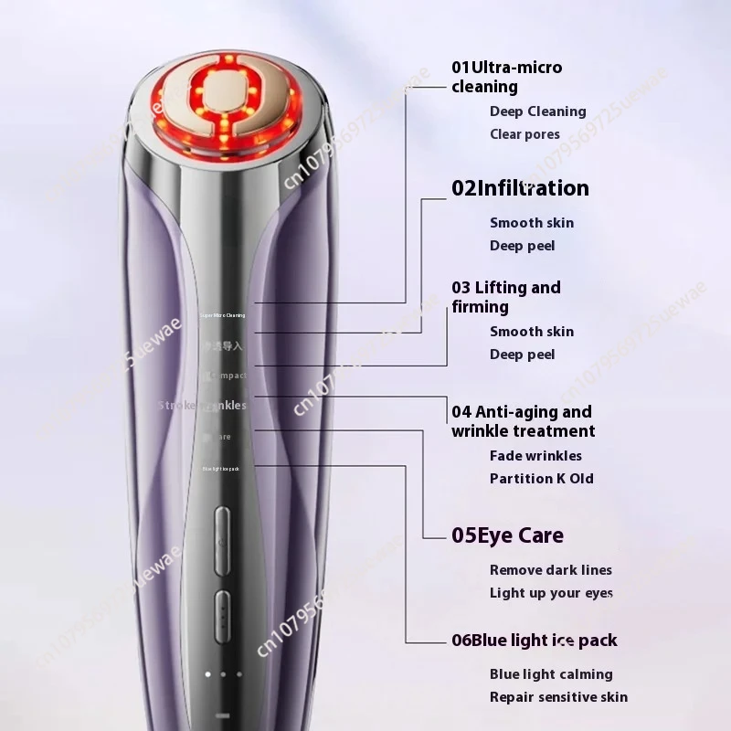 Facial Rejuvenation Brightening Beauty Instrument Household Facial Inductive Therapeutical
Facial Rejuvenation Brightening Beauty Instrument Household Facial Inductive Therapeutical