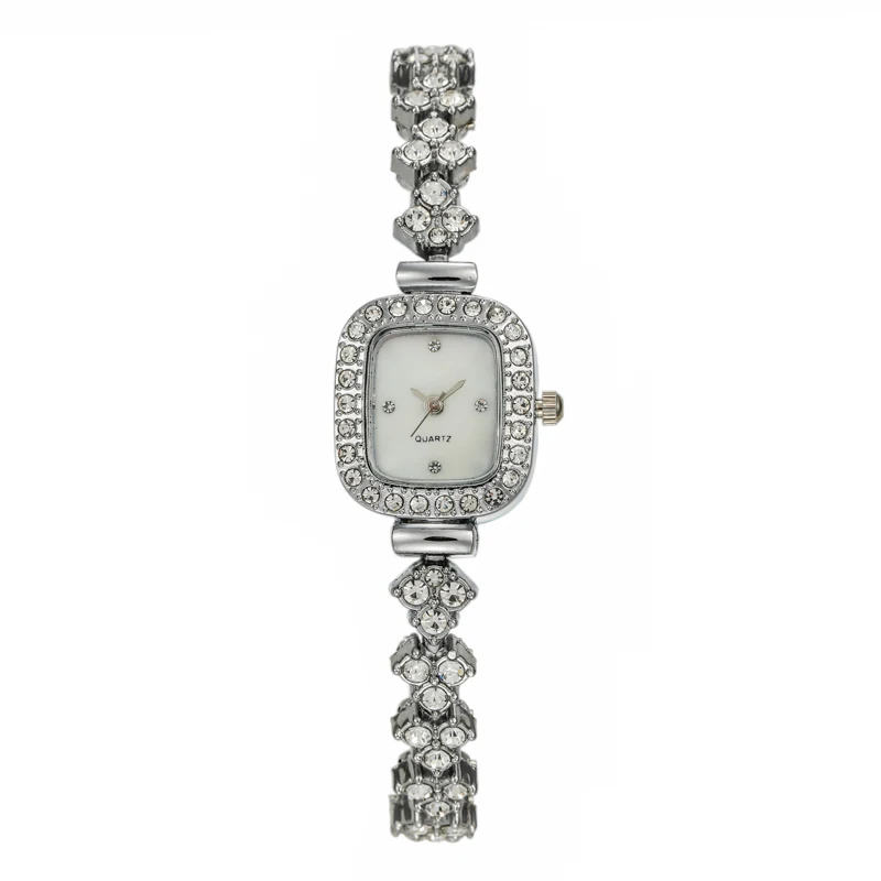 Luxury Full Diamond Square Small Dial Steel Band Ladies Watch elegant women dress Bracelet Watch Clock Relogio Feminino
Luxury Full Diamond Square Small Dial Steel Band Ladies Watch elegant women dress Bracelet Watch Clock Relogio Feminino