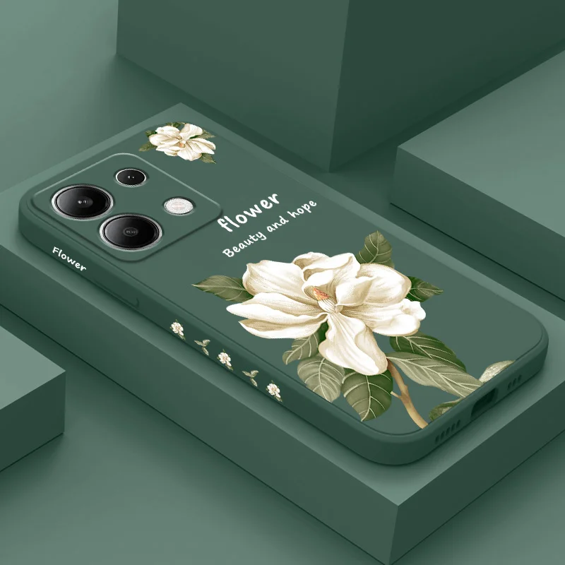 Magnolia Flowers Phone Case For Xiaomi Redmi Note 13 12 12S 11 11S 10 10S 9 9S Pro Plus 4G 5G Liquid Silicone Cover
Magnolia Flowers Phone Case For Xiaomi Redmi Note 13 12 12S 11 11S 10 10S 9 9S Pro Plus 4G 5G Liquid Silicone Cover