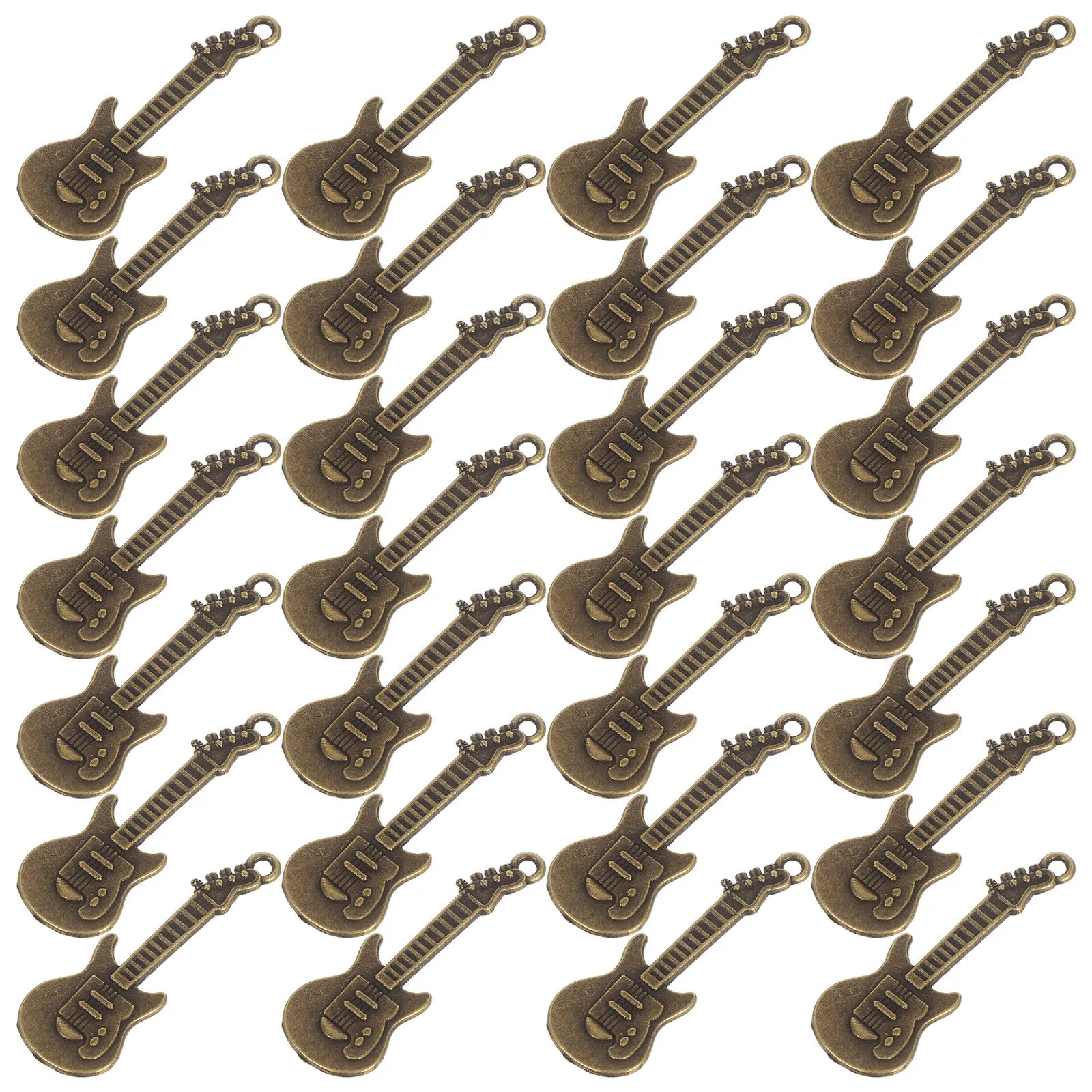 50 Pcs DIY Earring Charms Bracelet Guitar Pendants for Necklace Light Brown Instrument
50 Pcs DIY Earring Charms Bracelet Guitar Pendants for Necklace Light Brown Instrument