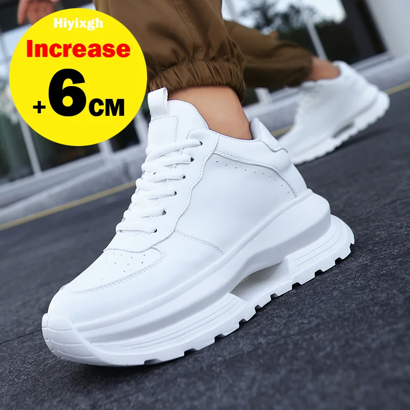 New Invisible Inner Height Increasing Men's Shoes 6cm Trendy Sports Shoes White Shoes British Height Increasing Casual Sneakers
New Invisible Inner Height Increasing Men's Shoes 6cm Trendy Sports Shoes White Shoes British Height Increasing Casual Sneakers
