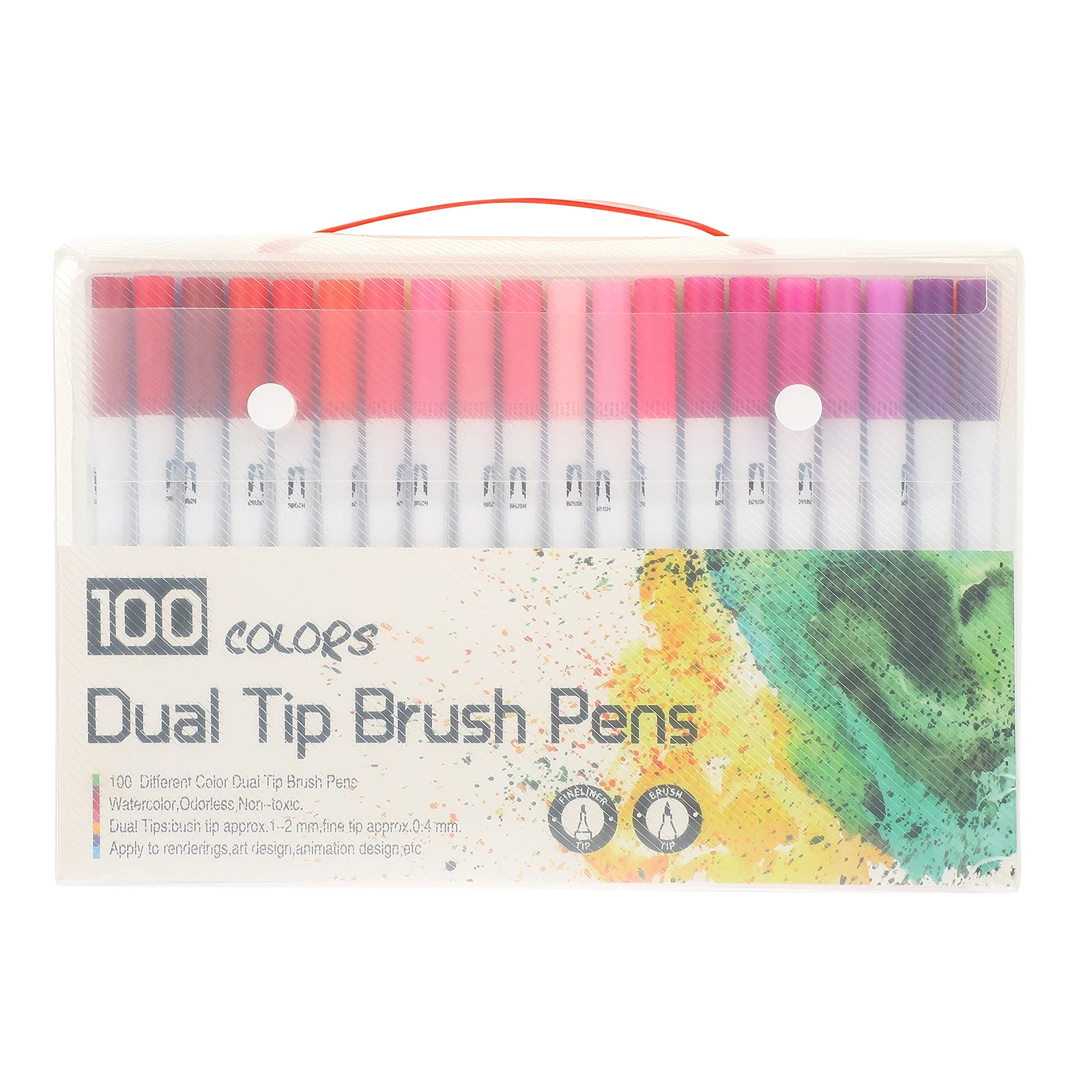 100Pcs Durable ABS Coloring Markers Brush Pens for Birthday Christmas Gifts Brush Markers Coloring Pens Stationery Supplies
100Pcs Durable ABS Coloring Markers Brush Pens for Birthday Christmas Gifts Brush Markers Coloring Pens Stationery Supplies
