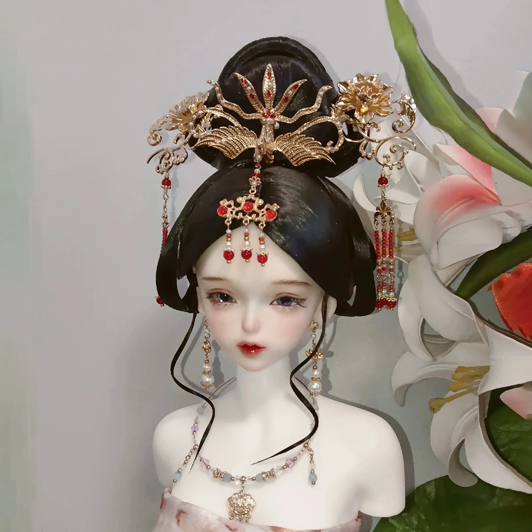 1/4 1/3 Scale BJD Doll Wigs Ancient Costume Hanfu Vintage Style Hair Fairy Wig For MSD SD13 Girl SSDF Uncle Accessories A1747
1/4 1/3 Scale BJD Doll Wigs Ancient Costume Hanfu Vintage Style Hair Fairy Wig For MSD SD13 Girl SSDF Uncle Accessories A1747