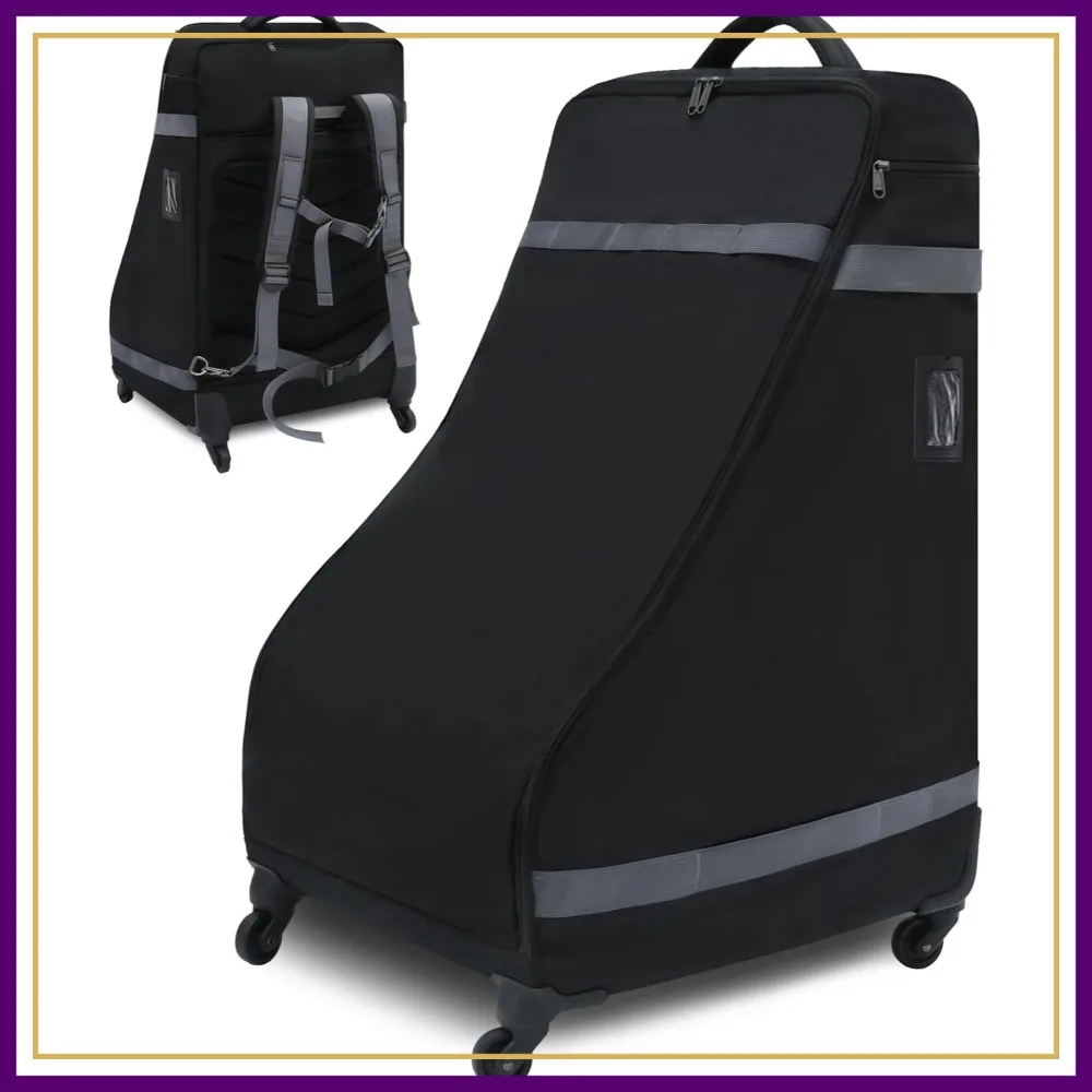Extra Large Car Seat Travel Bag with Wheels for Airplane Gate Check
Extra Large Car Seat Travel Bag with Wheels for Airplane Gate Check