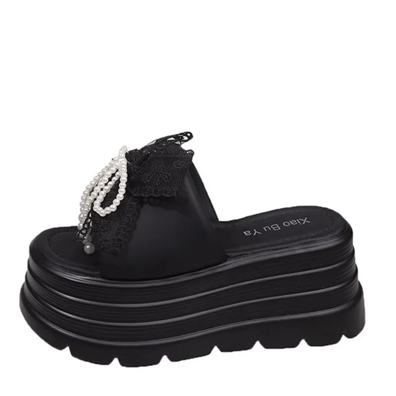 2025 Fashion Designer Chunky Platform Sandals Women Summer 8CM Wedge High Heels Sandals Woman Thick Bottom Slides Beach Slippers
2025 Fashion Designer Chunky Platform Sandals Women Summer 8CM Wedge High Heels Sandals Woman Thick Bottom Slides Beach Slippers