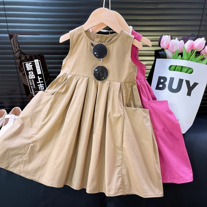 051 Girls' Summer New Dress Forest Style Girls' Large Hem Dress Mid-Length Dress
051 Girls' Summer New Dress Forest Style Girls' Large Hem Dress Mid-Length Dress